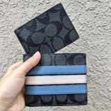  03966 - HÀNG CHÍNH HÃNG - VÍ COACH Nam NGẮN 850K - 3 in 1 