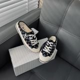  0400 - HÀNG CHÍNH HÃNG - GIÀY MULE *ĐẠP GÓT* Monogram Màu ĐEN  - *MONO ĐEN* - 2023** - Code: 32SHSM111-50L 