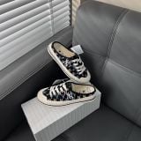  0400 - HÀNG CHÍNH HÃNG - GIÀY MULE *ĐẠP GÓT* Monogram Màu ĐEN  - *MONO ĐEN* - 2023** - Code: 32SHSM111-50L 
