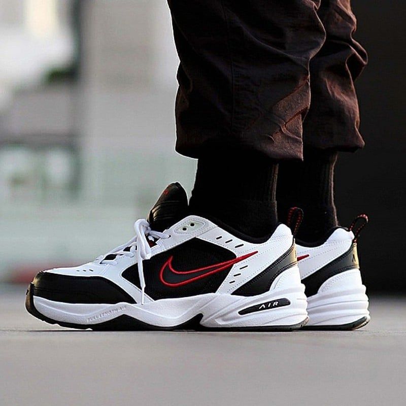  0375 - HÀNG CHÍNH HÃNG - GIÀY NIKE MORNACH - ĐEN ĐỎ 