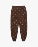  1652 - HÀNG CHÍNH HÃNG - QUẦN JOGGER UNISEX LƯNG THUN DIAMOND MONOGRAM JACQUARD - CODE: 100189003001_3APTM0134 