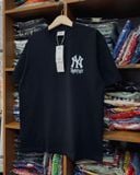  2695 - HÀNG CHÍNH HÃNG - ÁO THUN MLB - BIG LOGO NY - ĐEN 