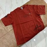  2706 - HÀNG CHÍNH HÃNG - ÁO THUN LACOSTE - LOGO THÊU - NÂU CHỮ ĐEN - CODE: TH1432 10 SHI 
