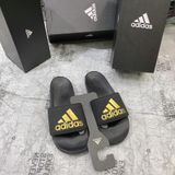  0329 - HÀNG CHÍNH HÃNG - DÉP ADIDAS CLOUDFOAM COMFORT - BIG LOGO - GOLD  (5) - Code: EG1850 