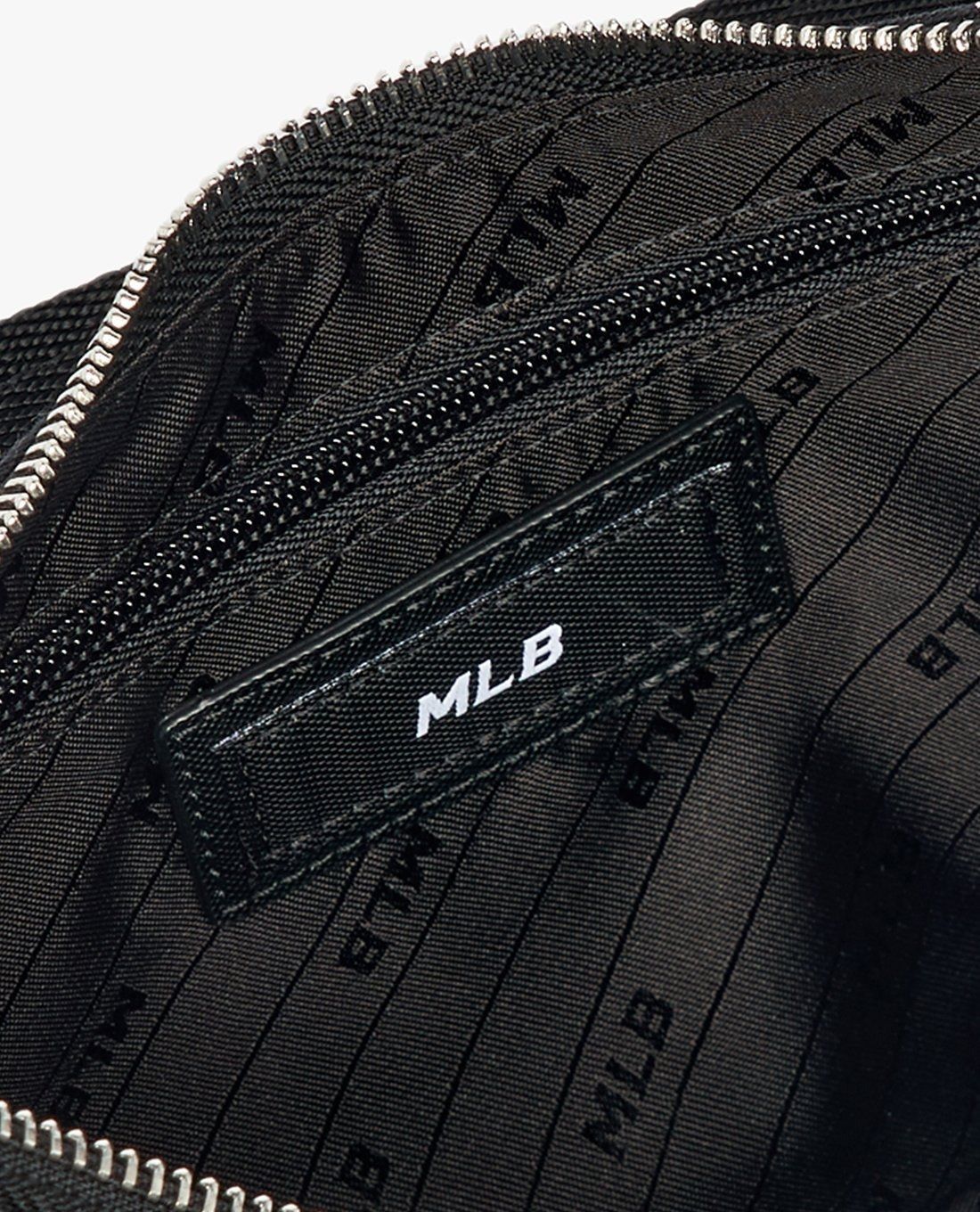 2721 - HÀNG CHÍNH HÃNG - Túi MLB Hobo Bag - NY Monogram - Đen (Size TO) - Code: 3ABQL023N 50BKS 