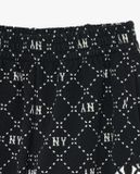  1653 - HÀNG CHÍNH HÃNG - QUẦN JOGGER UNISEX LƯNG THUN DIAMOND MONOGRAM JACQUARD 