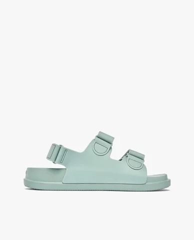  1031 - HÀNG CHÍNH HÃNG -  GIÀY SANDAL MLB -  XANH MINT NY - QUAI NHỰA - CODE : 3ASDCBS33 