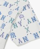  0870 - HÀNG CHÍNH HÃNG - ÁO THUN MLB Monogram - TRẮNG *MULTI* 