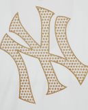  2693 - HÀNG CHÍNH HÃNG - ÁO THUN MLB - BIG LOGO NGÔI SAO LẤP LÁNH - TRẮNG - CODE : 3ASTX0143 