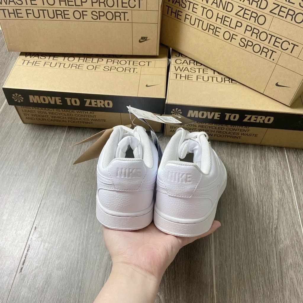  0439 - HÀNG CHÍNH HÃNG - GIÀY NIKE COURT VISION LOW - *ALL WHITE* - Code: DH2987 100 