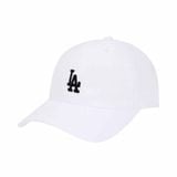  0411 - HÀNG CHÍNH HÃNG - Mũ - Nón Lưỡi Trai MLB *TRẮNG LA* (Form Mềm) - AUTHENTIC 100% 