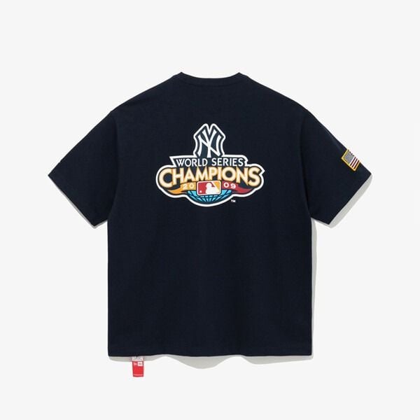  2661 - HÀNG CHÍNH HÃNG - ÁO THUN NEW ERA - NY WORLD SERIES CHAMPION - NAVY - CODE: 14700228 