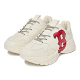  1097 - HÀNG CHÍNH HÃNG - GIÀY SNEAKER MLB BIG BALL CHUNKY - 3D Logo Boston Red Sox Ivory - *TRẮNG* - Code: 3ASHCS12N-43RDS 