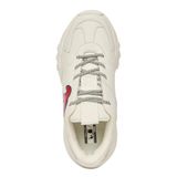  1097 - HÀNG CHÍNH HÃNG - GIÀY SNEAKER MLB BIG BALL CHUNKY - 3D Logo Boston Red Sox Ivory - *TRẮNG* - Code: 3ASHCS12N-43RDS 