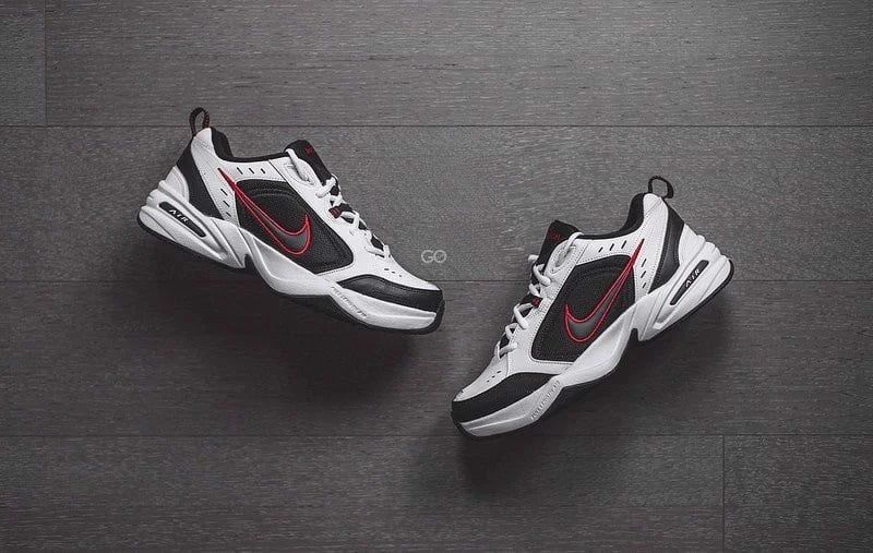  0375 - HÀNG CHÍNH HÃNG - GIÀY NIKE MORNACH - ĐEN ĐỎ 