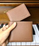  03966 - HÀNG CHÍNH HÃNG - VÍ COACH Nam NGẮN 850K - 3 in 1 