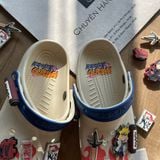  2288 - HÀNG CHÍNH HÃNG - CLOG UNISEX CROCS BAYA NARUTO - TRẮNG KEM 