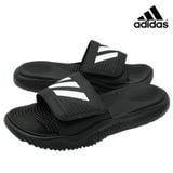  0452 - HÀNG CHÍNH HÃNG - DÉP ADIDAS ALPHABOUCE SLIDE - Đen SỌC TRẮNG - *SỌC TRẮNG* - Code: FZ0387 