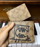  03966 - HÀNG CHÍNH HÃNG - VÍ COACH Nam NGẮN 850K - 3 in 1 