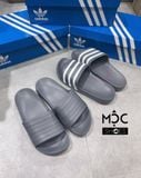  0222 - HÀNG CHÍNH HÃNG - DÉP ADILETTE AQUA SLIDE - XÁM - *FULL GREY* - 2022** 