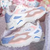  0130 - HÀNG CHÍNH HÃNG - GIÀY FILA RAY TRACER PASTEL - *NÂU HỒNG* - 2021** - Code: 1RM01153 