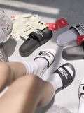  0197 - HÀNG CHÍNH HÃNG - DÉP THE NORTH FACE BASE CAMP SLIDE III - ĐEN SỌC TRẮNG - *BLACK/WHITE* - 2021** - Code: NF0A4T2RKY4 