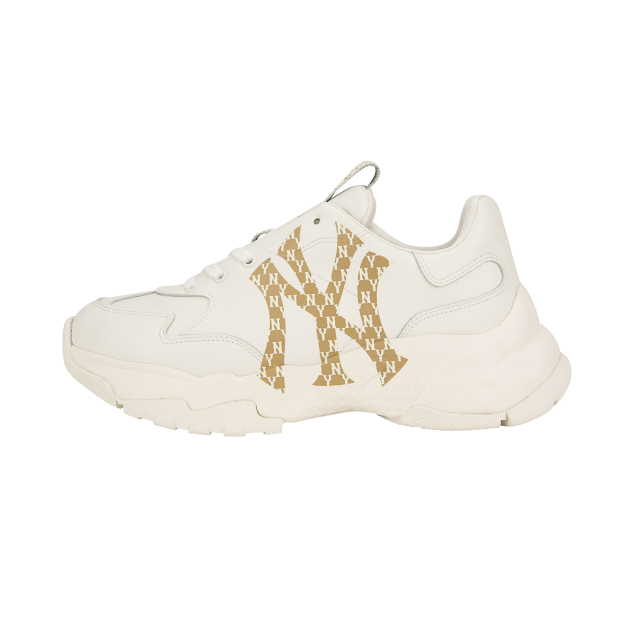  0111 - HÀNG CHÍNH HÃNG - GIÀY SNEAKER MLB CHUNKY NEW YORK MONOGRAM LT - *WHITE LOGO* - 2021** - Code: 32SHCM011-50I 