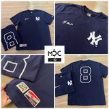  0733 - HÀNG CHÍNH HÃNG - ÁO THUN NEW ERA - NY LOGO SỐ 8 XANH ĐẬM - *NAVY* - Code: 11929490 