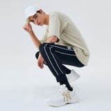  0242 - HÀNG CHÍNH HÃNG - GIÀY SNEAKER MLB CHUNKY NEW YORK MONOGRAM LT - *WHITE LOGO* - 2021** - Code: 32SHCM011-50I 