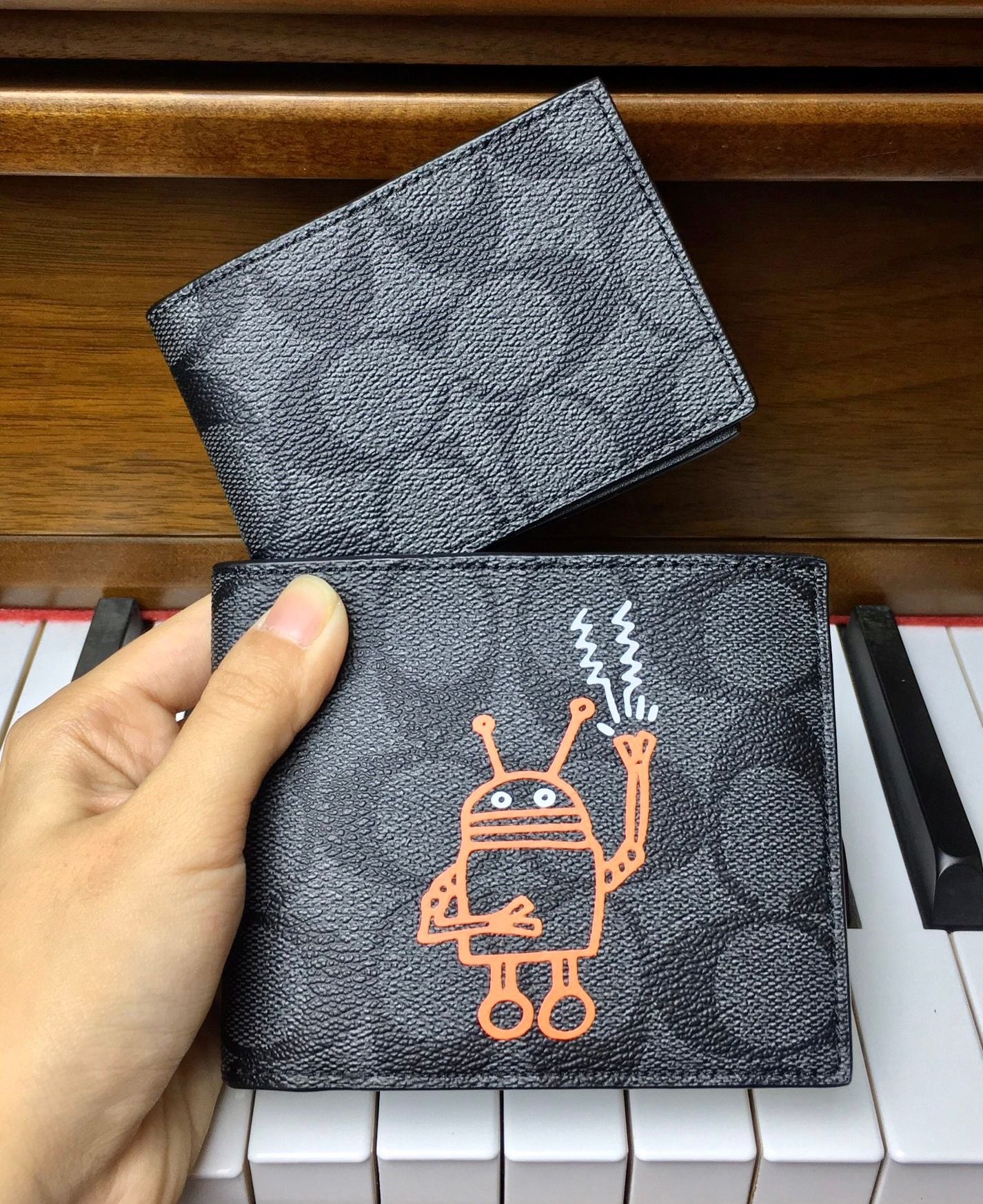  03966 - HÀNG CHÍNH HÃNG - VÍ COACH Nam NGẮN 850K - 3 in 1 