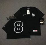  0634 - HÀNG CHÍNH HÃNG - ÁO THUN NEW ERA - NY LOGO SỐ 8 ĐEN - *BLACK* - Code: 11929491 