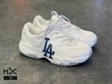  0296 - HÀNG CHÍNH HÃNG - GIÀY SNEAKER MLB CHUNKY LITE - LA Đế Trắng màu White - Code: 3ASHC3S1N (11) 
