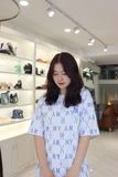  0870 - HÀNG CHÍNH HÃNG - ÁO THUN MLB Monogram - TRẮNG *MULTI* 