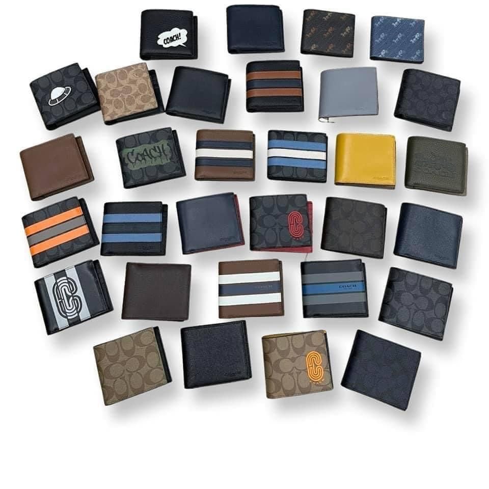  03966 - HÀNG CHÍNH HÃNG - VÍ COACH Nam NGẮN 850K - 3 in 1 