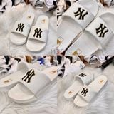  2017 - HÀNG CHÍNH HÃNG - DÉP MLB SLIDER - TRẮNG QUAI TRẮNG - CODE: 3ALPAD323-50WHS 