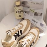  0247 - HÀNG CHÍNH HÃNG - GIÀY MLB CHUNKY JOGGER NEW YORK YANKEES - *BEIGE* - 2022** - Code: 32SHX1111-50b 