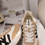  0247 - HÀNG CHÍNH HÃNG - GIÀY MLB CHUNKY JOGGER NEW YORK YANKEES - *BEIGE* - 2022** - Code: 32SHX1111-50b 