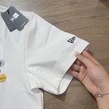  0647 - HÀNG CHÍNH HÃNG - ÁO THUN NEW ERA - NHIỀU LOGO A'S TRẮNG - *WHITE* - Code: 13338660 