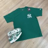  0848 - HÀNG CHÍNH HÃNG - ÁO THUN NEW ERA - NEW YORK YANKEES XANH RÊU - *GREEN* - Code: 