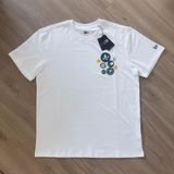  0647 - HÀNG CHÍNH HÃNG - ÁO THUN NEW ERA - NHIỀU LOGO A'S TRẮNG - *WHITE* - Code: 13338660 