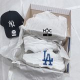  0342 - HÀNG CHÍNH HÃNG - GIÀY SNEAKER MLB BIG BALL CHUNKY LA DODGER  - *LA ĐẾ XÁM* - 2025** - Code: 32SHC1011 07W 