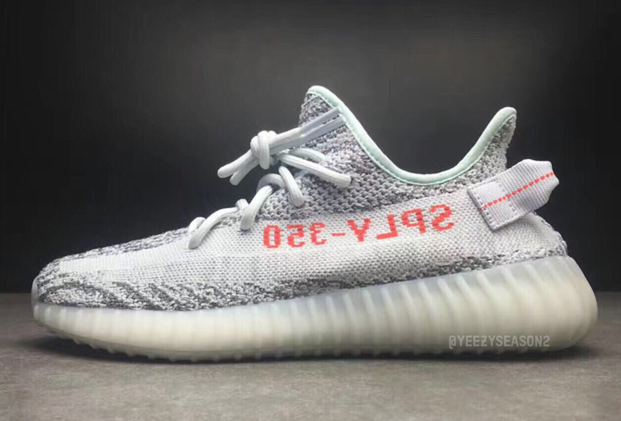 0277 [CHÍNH HÃNG] Giày Sneaker Adidas Yeezy Boost 350 V2 Blue Tint  B37571