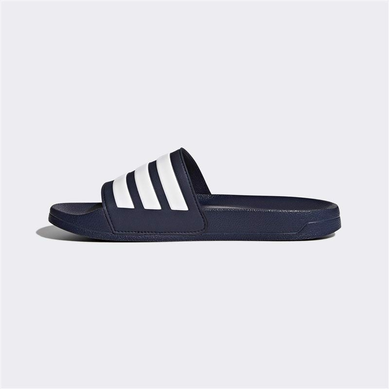  1089 - HÀNG CHÍNH HÃNG - DÉP ADIDAS LITE - NAVY SỌC TRẮNG - Code: AQ1703 