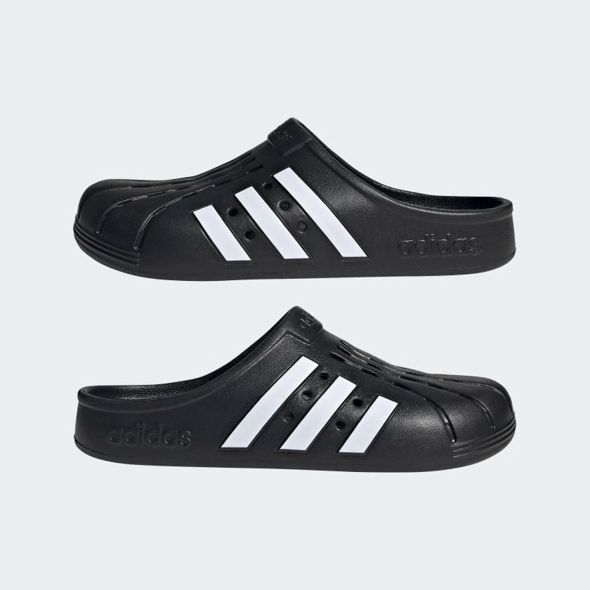  1363 - HÀNG CHÍNH HÃNG - Dép ADIDAS - ADILETTE CLOGS ( RỌ )  - *ĐEN*  - CODE : GZ5886 