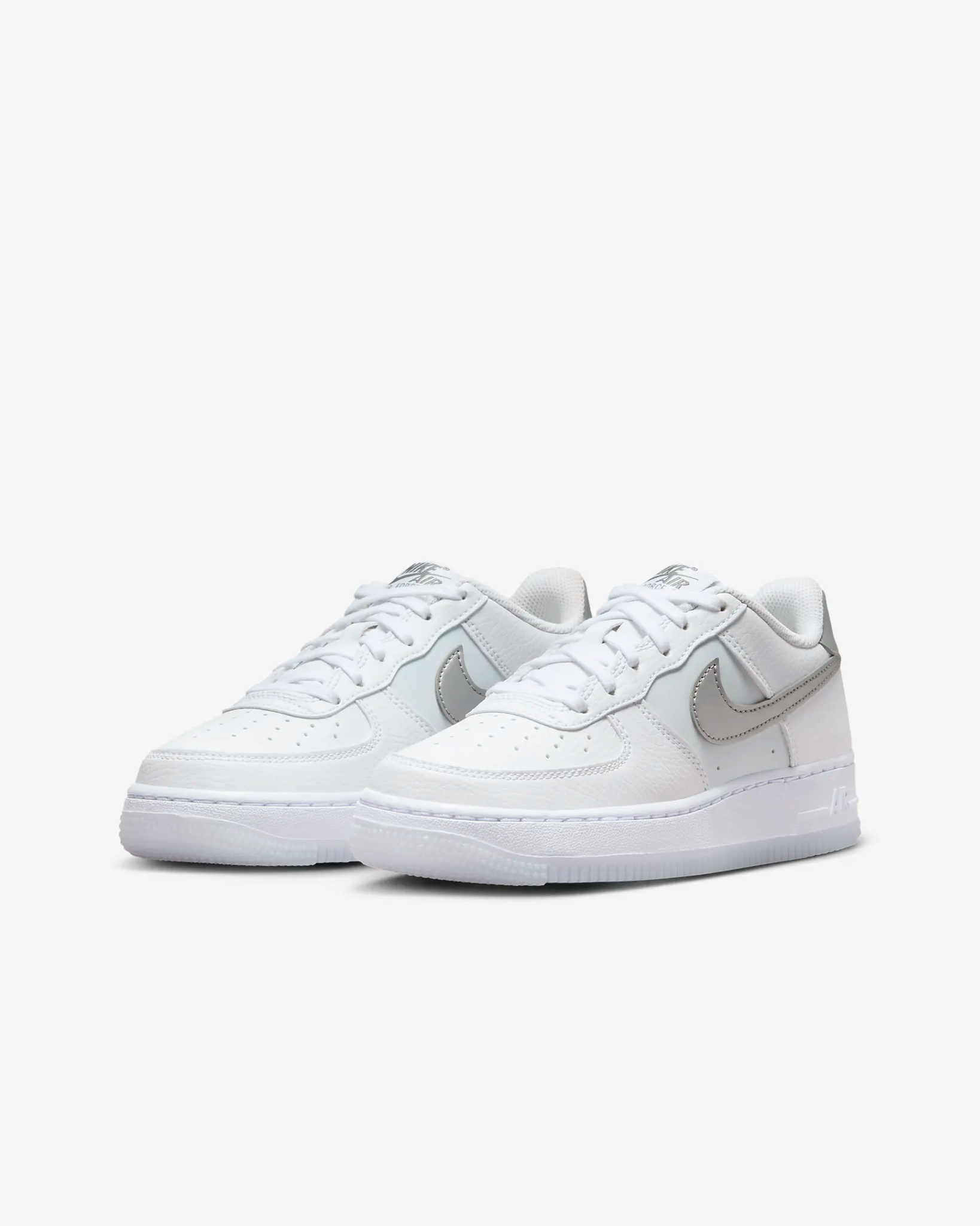  2150 - HÀNG CHÍNH HÃNG - GIÀY NIKE AIR FORCE 1 LOW GS - MÀU TRẮNG XANH - CODE: FV3981 10 