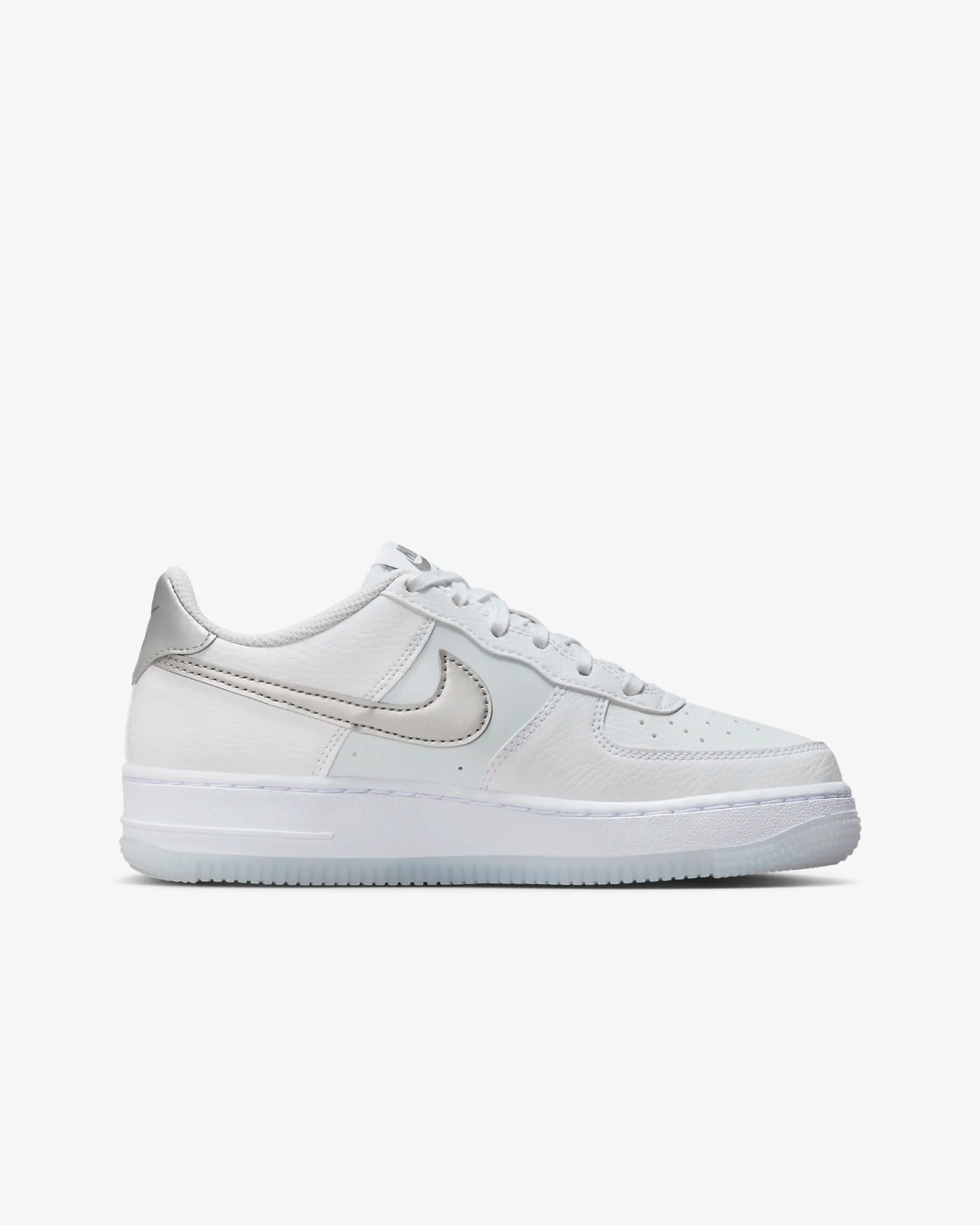  2150 - HÀNG CHÍNH HÃNG - GIÀY NIKE AIR FORCE 1 LOW GS - MÀU TRẮNG XANH - CODE: FV3981 10 