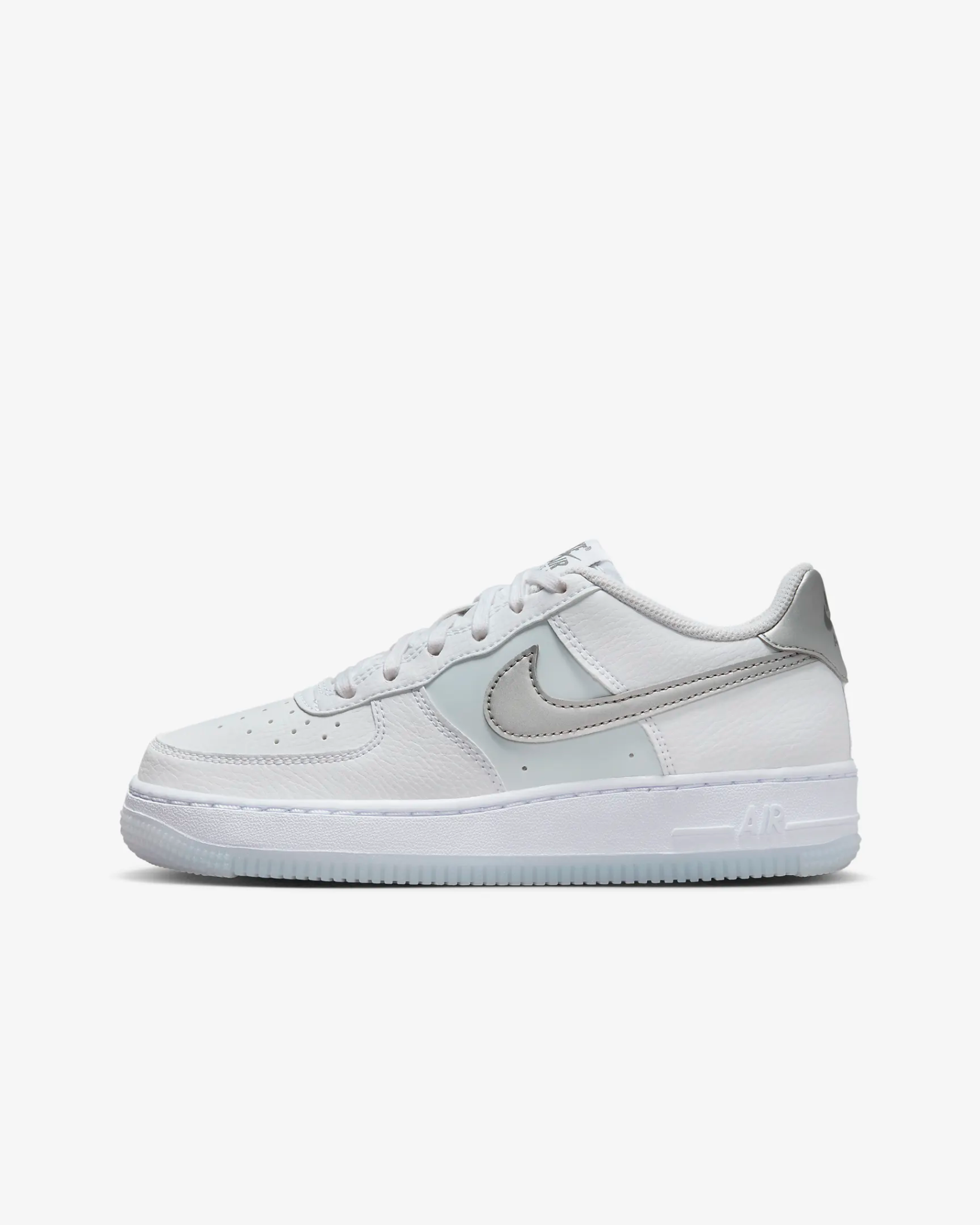  2150 - HÀNG CHÍNH HÃNG - GIÀY NIKE AIR FORCE 1 LOW GS - MÀU TRẮNG XANH - CODE: FV3981 10 