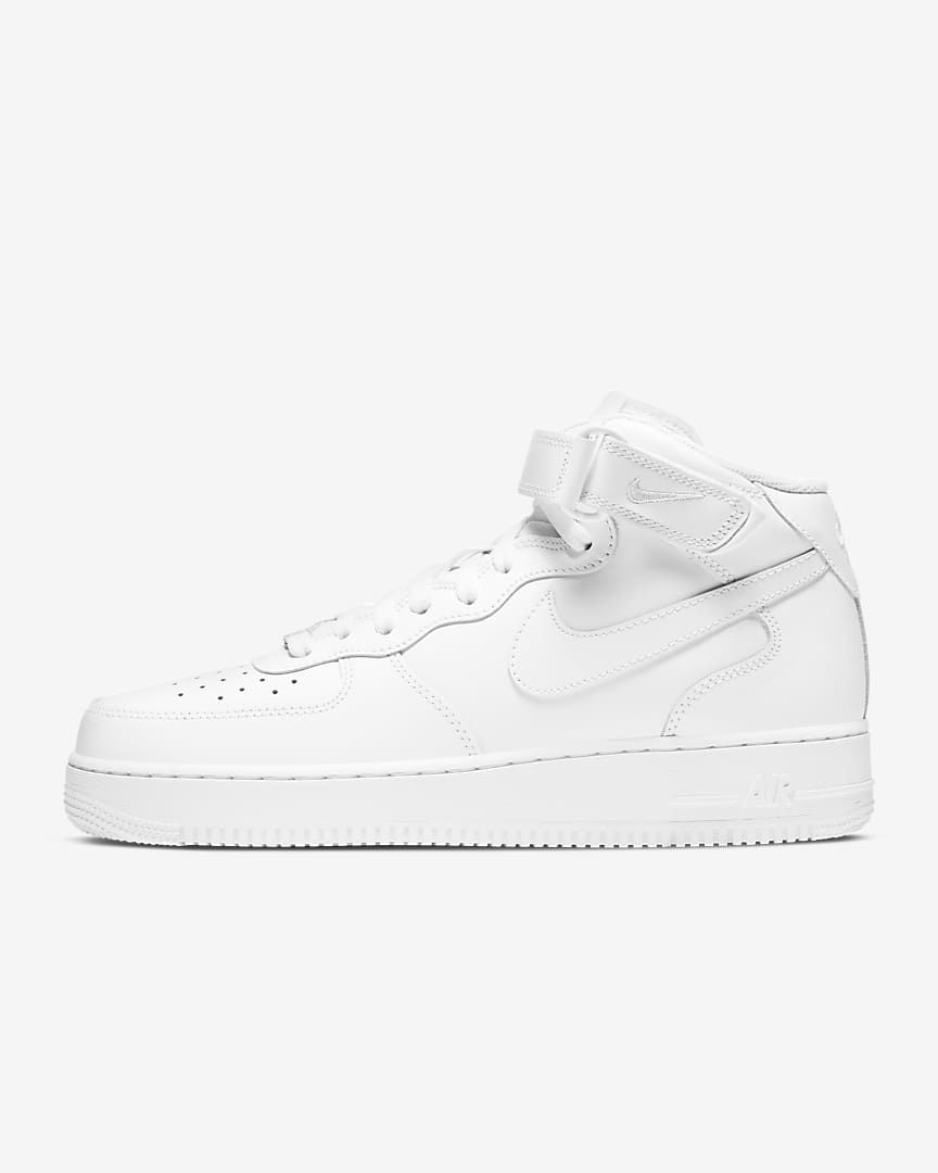  1672 - GIÀY THỂ THAO NIKE AIR FORCE 1 MID TRIPLE WHITE - CODE: CW2289111 