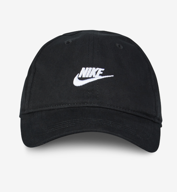 0410 - HÀNG CHÍNH HÃNG - MŨ - NÓN NIKE - LOGO/SWOOSH NIKE - TRẮNG ĐEN 
