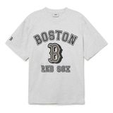  1298 - HÀNG CHÍNH HÃNG - ÁO THUN MLB - BOSTON RED SOX - XÁM - CODE: 3ATSV0233-43MGL 